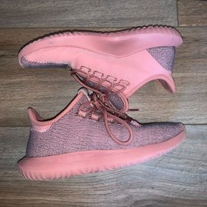 Pink & gray tubular shadow shoes👟